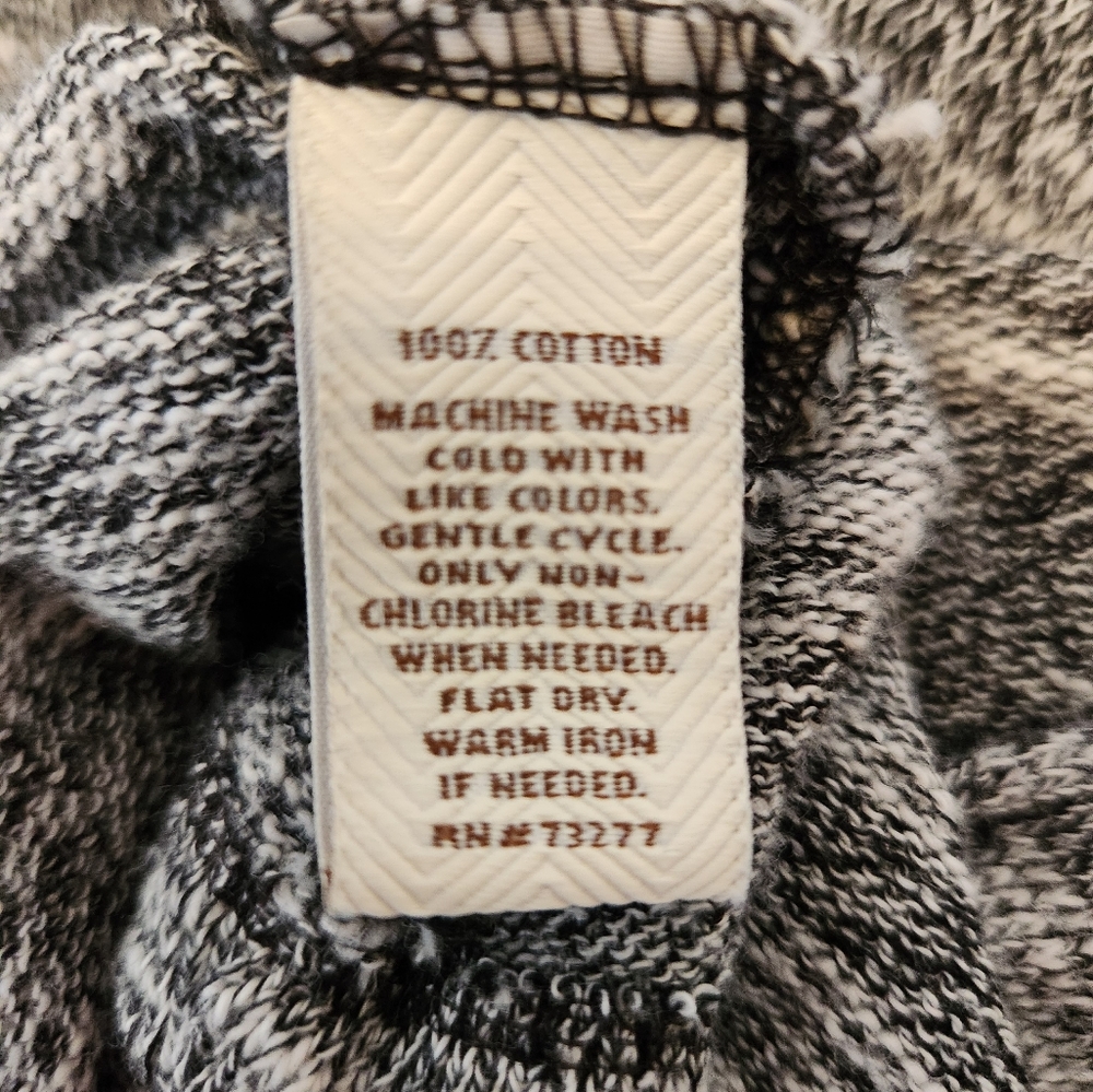 💥SALE💥Sonoma Lifestyle, XL, Womens Hi Low Cardigan, Black, White, Gray - Picture 5 of 5